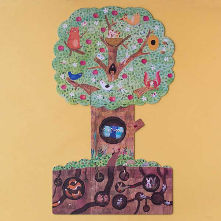 Mon Petit Pommier Reversible Puzzle (Londj)