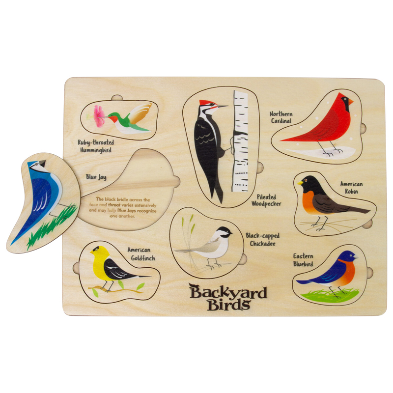 Lift & Learn Puzzle - BIRDS