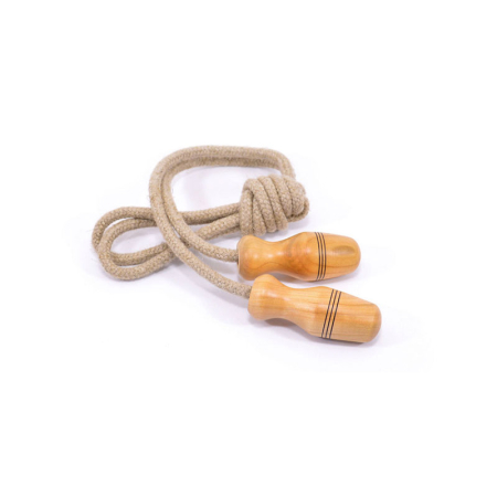 Mader - Skipping rope Linen 2m Fixed Handle natural