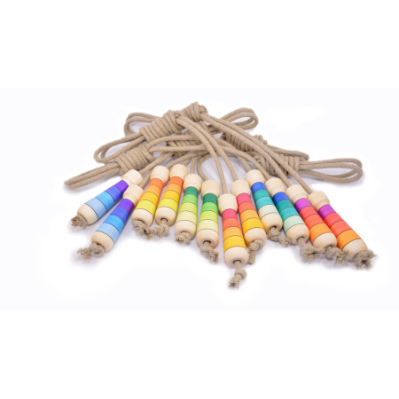 Mader - Jump rope linen 2.4m Standard Handle 6 colors