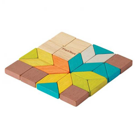 Mini Mosaic Pattern Game (Plan Toys)