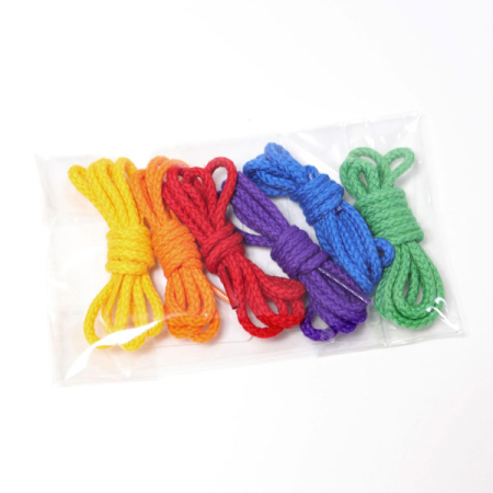 Rainbow Lacing Strings (Grimm's)
