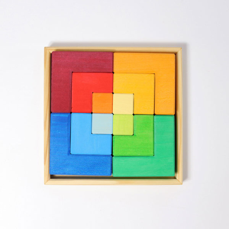Puzzle Square Large with Booklet (Grimm's)