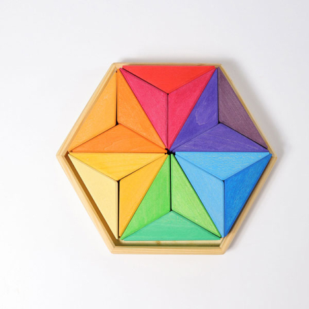 Large Complementary Color Star 4X4 (Grimm's)