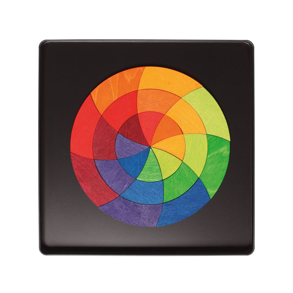 Magnet Puzzle Color Circle Goethe (Grimm's) | Grimm's Blocks and