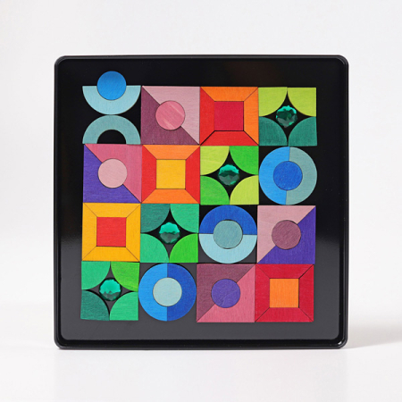 Magnet Puzzle Triangle Square Circle (Grimm's)