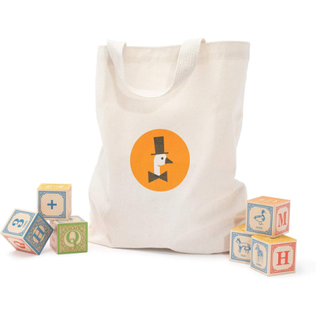 Classic ABC Alphabet Blocks in a Bag (Uncle Goose)