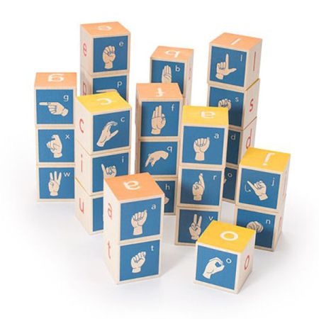 American Sign Language ABC Blocks (Uncle Goose)