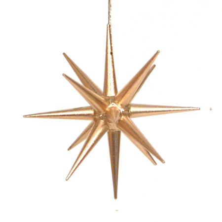 Hanging Gilded Star Large