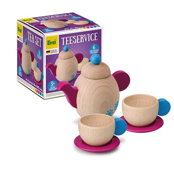 Tea Set for Pretend Play