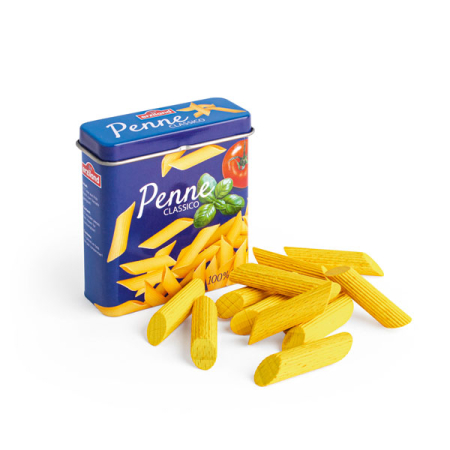 Penne Noodles in a Tin Pretend Food (Erzi)