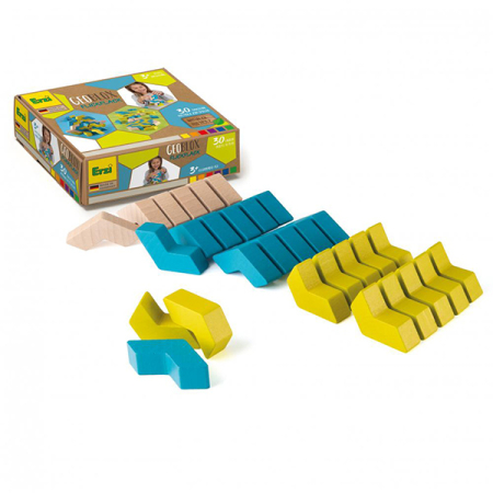 Erzi Building Blocks GeoBlox FlickFlack RETIRED