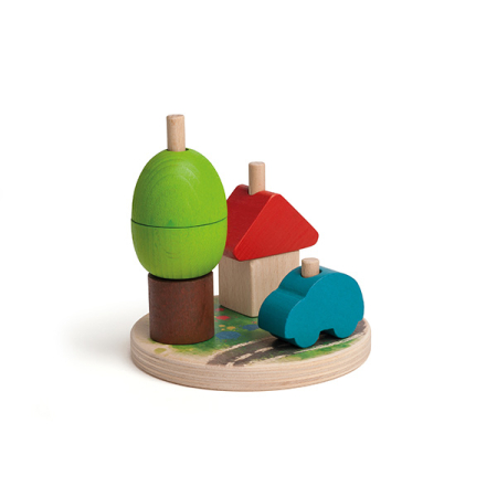 Stacking Board City (Erzi)