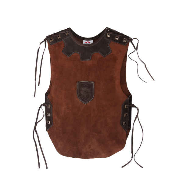 Leather Tunic Dark Brown