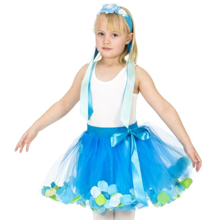 Ribbon Headband Velvet Teal (Fairy Finery)