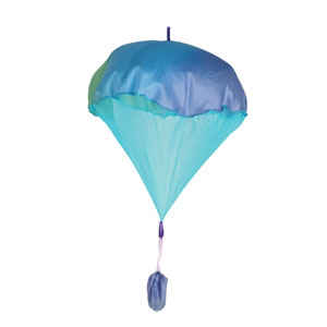 Silk Parachute  Blue