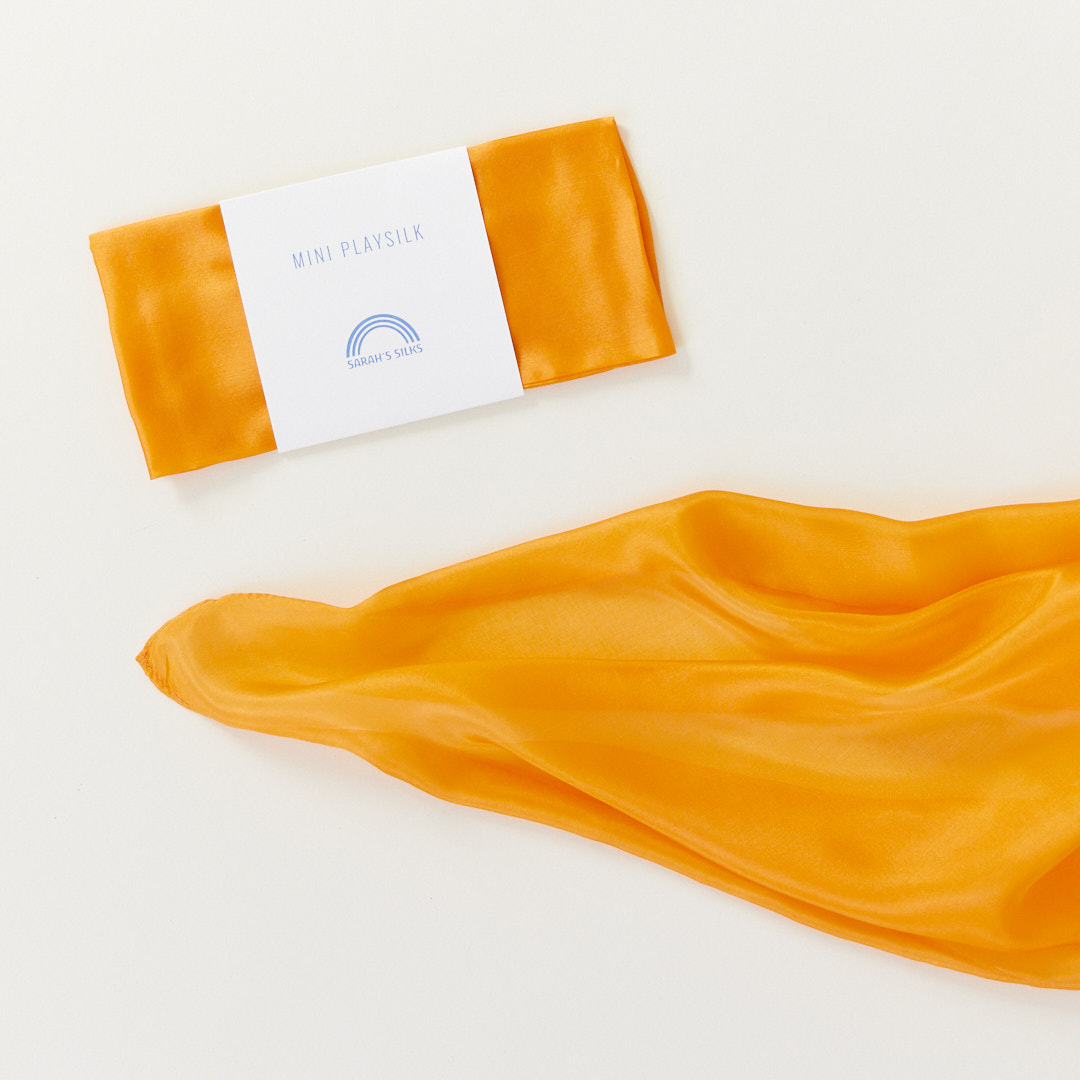 Mini Playsilk Orange (Sarah's Silks)