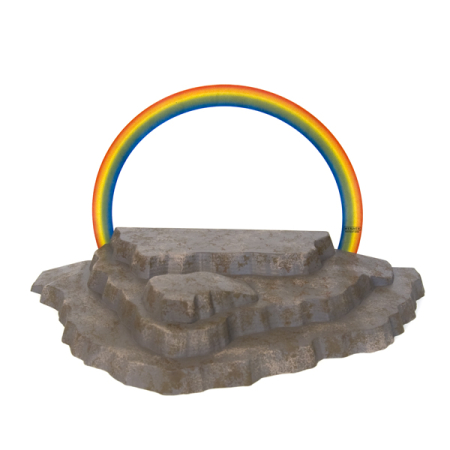 Mount Ararat 3-Tier Stand for Noah's Ark (Small)