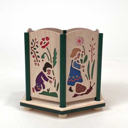 Flower Children Tealight Candle Lantern