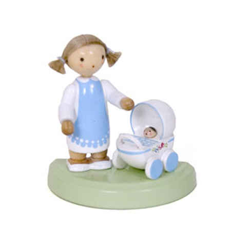 Girl with Doll and Carriage ( Anne & Paul)