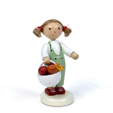 Girl with Apple Basket (Flade)