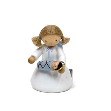Angel Sitting with Christ Child (Flade)