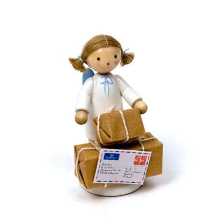 Angel with Christmas Parcels (Flade)