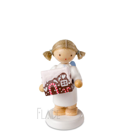 Angel with Gingerbread House (Flade)