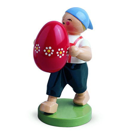 Boy with Easter Egg (Wendt und Kuehn)