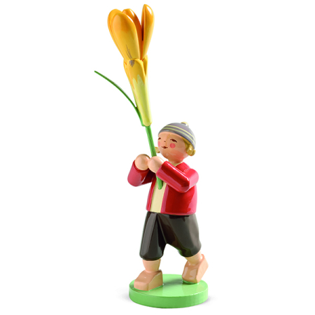 Boy with Crocus (Wendt und Kuehn)