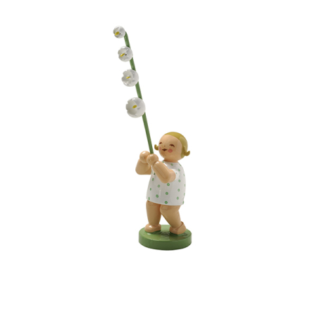 Girl with Lily of Valley (Spring: Wendt und Kuehn)