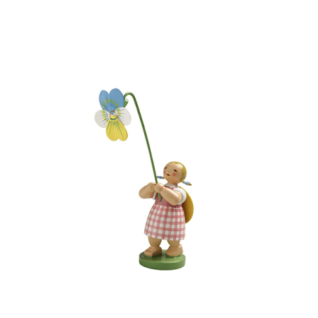 Girl with Pansy (Summer: Wendt und Kuehn)