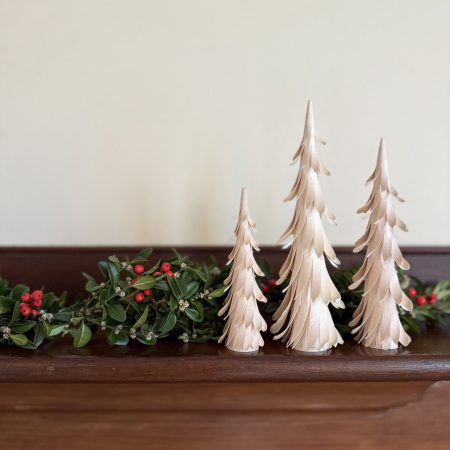Set of Natural Spiralbaum Trees 13 17 and 20 cm