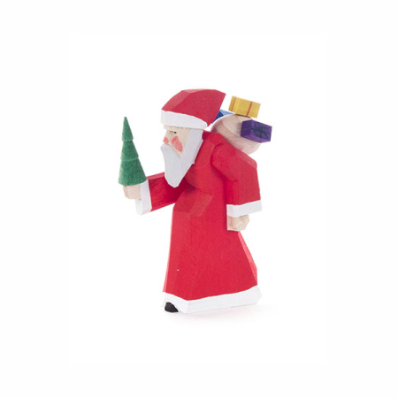 Carved Santa Decoration