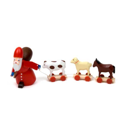 Santa Claus with Toys Ornament