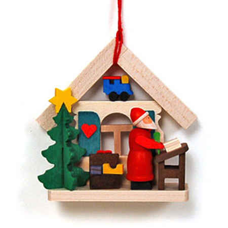 Santa's Workshop Christmas Ornament