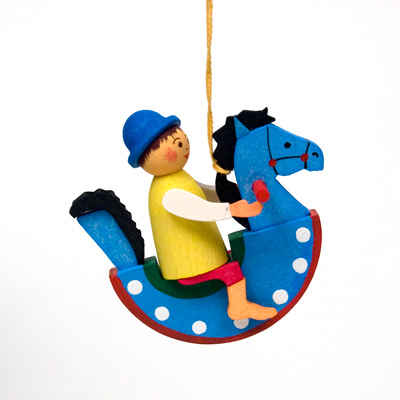Boy Rockinghorse Rider Ornament