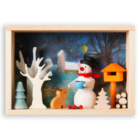Congratulations Box Snowman