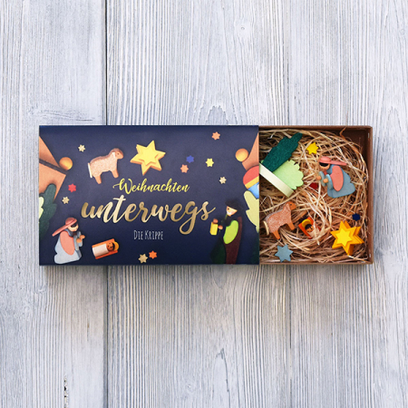 Christmas on the Go Miniature Nativity Scene