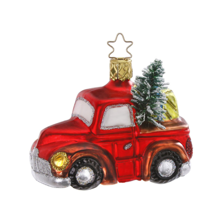 Traveling Tree Glass Ornament