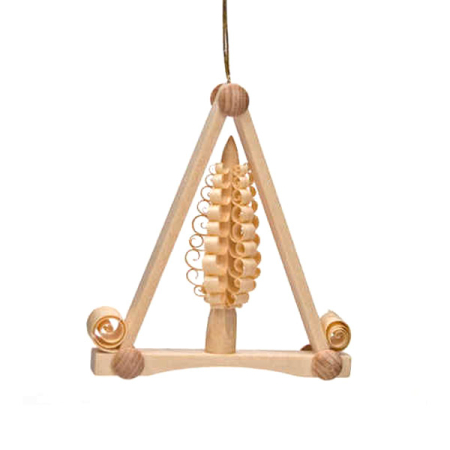 Triangle Spanbaum Ornament