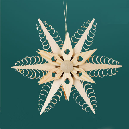 Hanging Spanstern Ornament Natural
