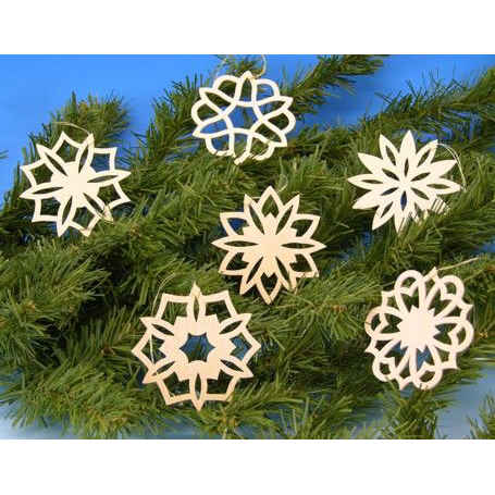 Hanging Crystal Ornaments (Set of 6)