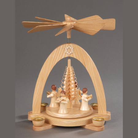 Four Angels with Spanbaum Candle Pyramid (Preissler)