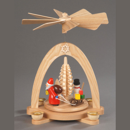 Gift Giving Pyramid Candle Natural (Preissler)