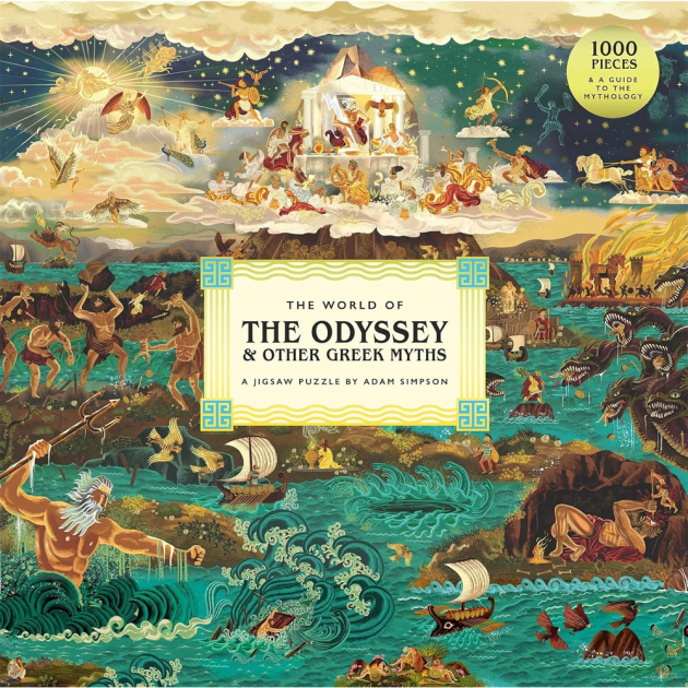 The Odyssey and Other Greek Myths 1000 Piece Puzzle
