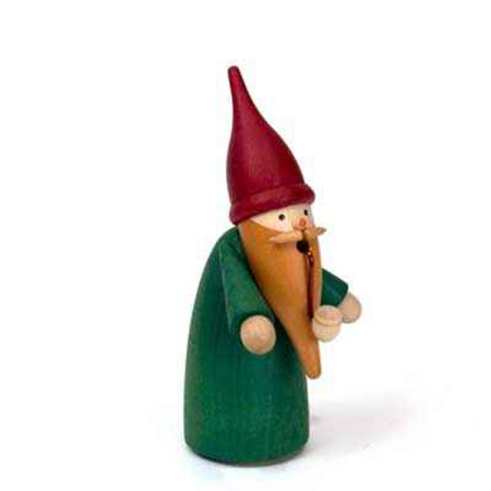 Dwarf Smoking Man in Green