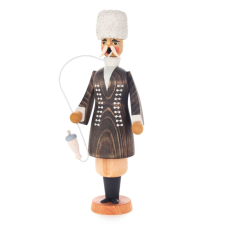 Smoking Man in Circassian Costume