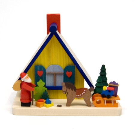 Smoking House with Santa Claus