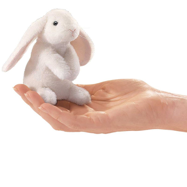 Mini Lop Ear Rabbit Hand Puppet (Folkmanis)